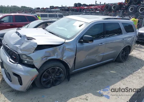 2021 Dodge Durango Gt Plus Awd из США, поврежденный, VIN 1C4RDJDG4MC696715